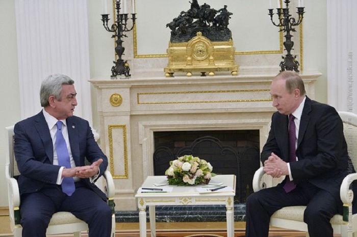 Sarkisyan Qarabağa görə Putinə təşəkkür edib - Yenilənib